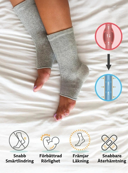 Bambustrumpor för smärtfria fötter