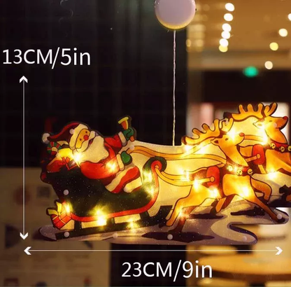 Jul-fönster hänglampa