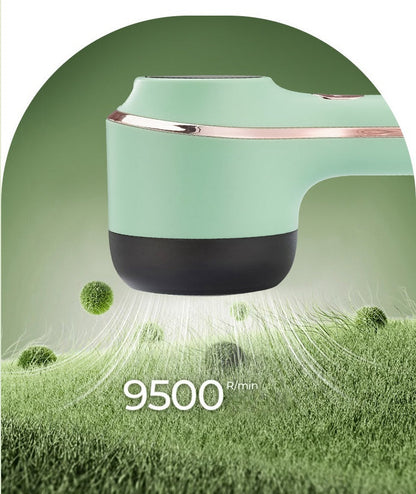 Kraftfull luddborttagare med digital display och 3 lägen