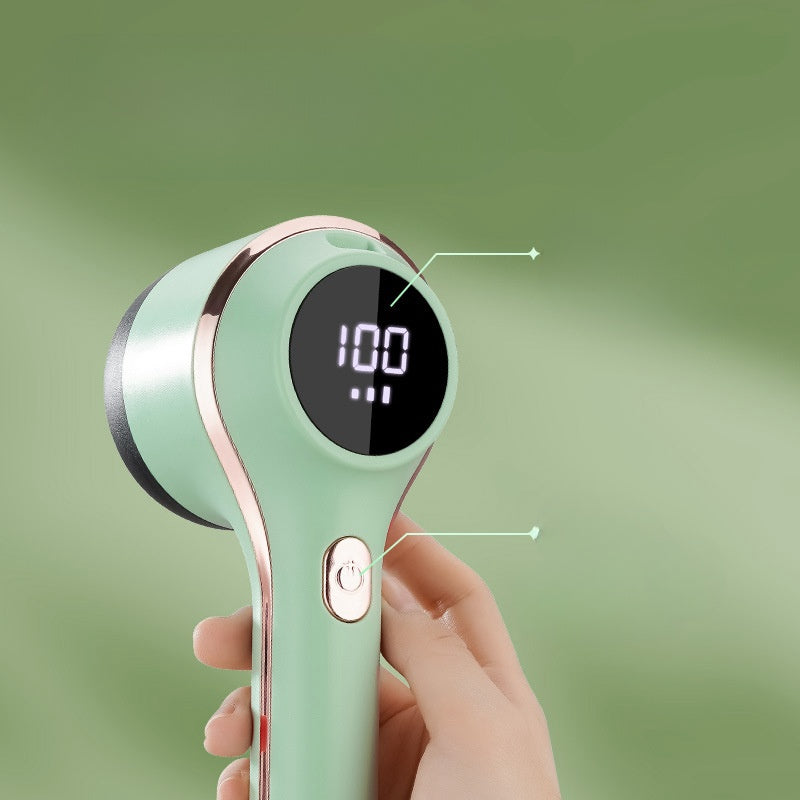 Kraftfull luddborttagare med digital display och 3 lägen