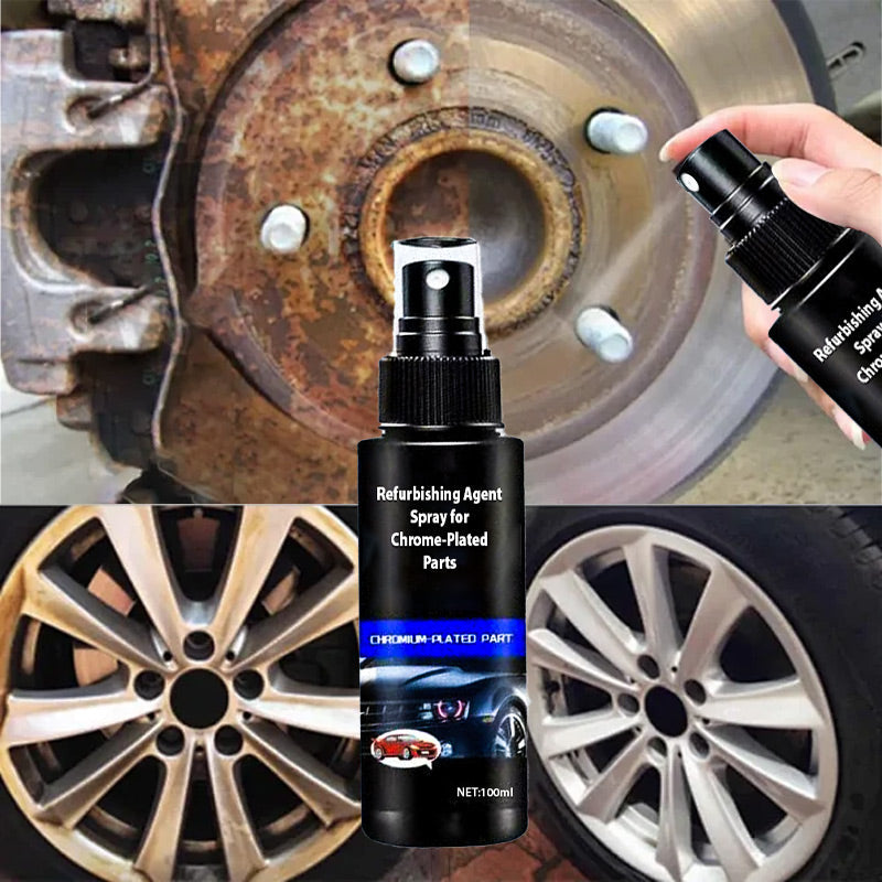 Förnyelsesspray för kromade delar