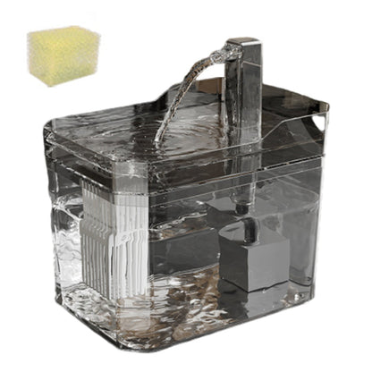 Automatisk vattenfontän för katter