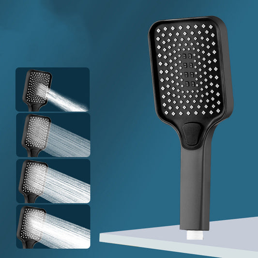 Lyxigt högtrycksduschhuvud med 4 lägen
