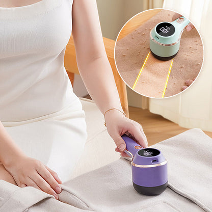 Kraftfull luddborttagare med digital display och 3 lägen